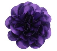 7.5in Large Rose Flower Brooch - Bold Oversized Floral Lapel Pin for Church, Sunday Service, Weddings & Elegant Power Looks, Clothes Accessories