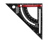 7.5inch Layout Tool Triangle Ruler Carpenter Square Rafter Framing Square Adjustable Combination Woodworking Tool Ergonomic Design Measurement