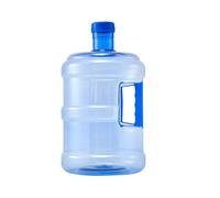 7.5L Water Dispenser Bottle Bottled Bucket With Handle And Cap 37x20cm Reusable Water Carrier Clear Waters Jug Storage Container Wide Mouth For Easy Filling For Beach Party BBQ Camping Picnic