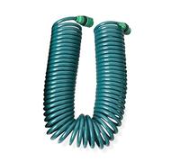 7.5M/15M/30M Retractable Coil Magic Flexible Garden Water Hose Car Cleaning Spring Pipe Plastic Hose Plant Watering Spray Gun(A-15M Hose)