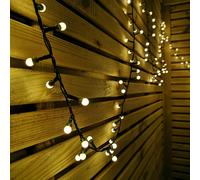 Samuel Alexander 7.5M 300 Led Frosted Berry Warm White String Lights Garden Christmas Lights With Timer