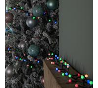 Samuel Alexander 7.5m LED Multi-Action Frosted Cap Berry String Lights with Timer Samuel Alexander Multicolor