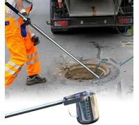 7 6 5 4 3 2.5 2 1.2 M Telescopic Rod Water Collector, 500ml/ 1 Liter Stainless Steel Water Sampler Cups with Graduated, Extra Long Metal Water Sampling Dipper(1000ml,L 150-700cm)