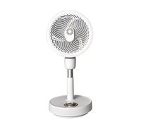 7.6 Inch Oscillating Fan with Remote Control, 4 Adjustable Air Flow 120° Desk Fan USB Rechargeable 10000mAh for Gym Workout