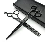 7/7.5 Inch Hair Scissors Hairdressing Barber Shear Styling Tools Cutting Straight Thinning Scissors