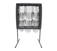 7×7 Baseball Training Net for Hitting & Pitching Practice, Adjustable Bow Frame Batting Tee Target, Portable Practice Cage & Strike Zone Trainer, Backyard Softball Pitch Aid, Fold-up Carry Bag