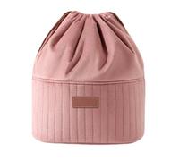 7.7x5.1x9.8 Inch Pink Hand-held Large Toiletry Bag, Portable Waterproof Travel Bag, Zipper Design, Large Capacity, Tame the Clutter, Embrace the Beauty, Travel Essentials(Pink)