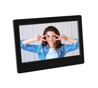 7/8/10 in LED Digital Photo Frame Electronic Album with Music Video HD Display for Home Office(Black,8in)