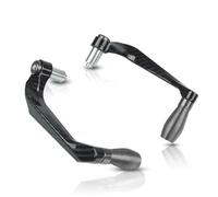 7/8" 22 Mm Universal Motorcycle CNC Aluminum Handlebar Brake & Clutch Lever Modification Handguard Shield Protector Gear Handlebar Protector(Titanium)