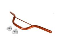 7/8" 22mm Aluminum Handlebar With Riser Clamp For 43 47cc 49cc 2-Stroke Minimoto Pocket Bike Moped Dirt Pit Motorbike Parts(Orange Kit A)