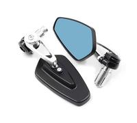 7/8" 22mm CNC Motorcycle Rearview Mirrors Universal Blue Glass Scooter Bar Handlebar Mirror For Sur-Ron SurRon Light Bee S & X Rearviews Sides Mirrors
