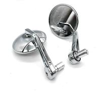 7/8'' 22MM Handlebar End Mirror Motorcycle Round Aluminum Side Universal For Benelli BJ250 TNT600