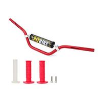 7/8" 22MM Handlebar + Foam Pad + Grips Compatible with CRF YZF KXF KLX RMZ DRZ Pit Dirt Bike Motocross