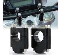 7/8" 22mm Handlebar Mounting Fat Bar Riser Motorcycle CNC Billet For Husqvarna SM 125 SM450 SM510 SM610 610S WRE125