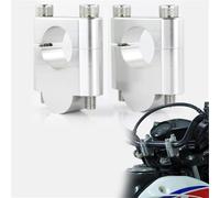 7/8" 22mm Handlebar Mounting Fat Bar Riser Motorcycle CNC Billet For Husqvarna SM 125 SM450 SM510 SM610 610S WRE125