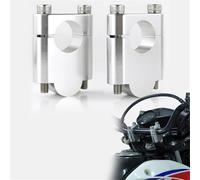 7/8" 22mm Handlebar Mounting Fat Bar Riser Motorcycle CNC Billet For Husqvarna SM 125 SM450 SM510 SM610 610S WRE125