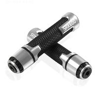 7/8'' 22mm Motorcycle Accessories Knobs Anti-Skid Scooter Handle Ends Grips Bar Hand Handlebar For YAMAHA SRX600 SRX 600