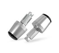 7/8'' 22mm Motorcycle Anti-skid handle bar handlebar grips ends grip end For YAMAHA XS1100 S XS1100 1978-1982 1983 1984 1985(Silver Ends NO LOGO)