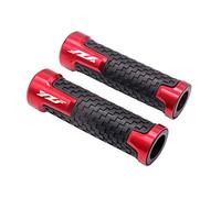 7/8" 22mm Motorcycle CNC Aluminum Handlebar Grips Handle Grips for Yamaha YZF R1 R3 R6 R6S R25 R125 600R Red