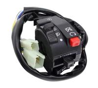 7/8" 22mm Motorcycle Handlebar Control Switch For Universal Horn Button Turn Signal Electric Fog Lamp Light Start Handlebar Switch(Without air door)