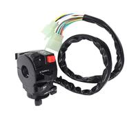 7/8" 22mm Motorcycle Handlebar Control Switch For Universal Horn Button Turn Signal Electric Fog Lamp Light Start Motorcycle Light Switch(With air door)