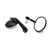 7/8'' 22MM Motorcycle Handlebar End Mirror For CB650R For CBR650 For PCX For Suzuki For GSX1400 600 For Bandit View Mirrors(Black)