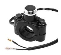 7/8" 22mm Motorcycle Horn Switch Handlebar For Spring Back ON OFF Button Start Switches For ATV Sport Dirt Electric Bike 12V 10A Handlebar Ignition Switch