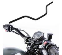 7/8" 22mm motorcycle Mid Handlebars, Motorcycle Handlebar Handle Bars Universal for All Motorcycle which the clamp 7/8" 22mm-Black