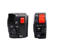 7/8" 22mm Motorcycle Motor Switches Motorbike Horn Button Turn Signal Electric Fog Lamp Light Start Handlebar Controller Switch Motorbike Parts Motorcycle killer switch