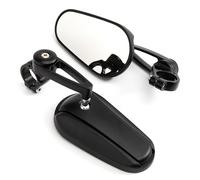 7/8" 22mm Motorcycle Rearview Mirrors Handle Bar End Mirror For CB CBR 600 F3 F4 F4I 1000 RR(Black)