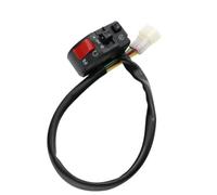 7/8" 22mm Motorcycle Switch Handlebar Control For Universal Motorbike Horn Button Turn Signal Electric Fog Lamp Light Start Handlebar Switch