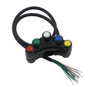 7/8" 22mm Universal Motorcycle Handlebar Switch Turn Signal Headlight Fog Light Horn ON/OFF Start Kill Control Switch Motorbike Parts Motorcycle killer switch