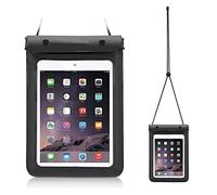 7-8.7 Inch Tablet Universal Waterproof Bag Case Dry Pouch with Lanyard for Samsung Galaxy Tab A7 Lite 8.7’’, Tab A 8.0’’, iPad Mini 4, Mini, Kindle 2022/Kindle Paperwhite/Oasis/Keyboard/Kindle Fire 7