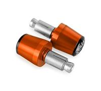 7/8'' Anti-Slip Grip Hand Motorcycle Handlebar Handle Bar Grips End Plugs For HONDA CBR1100 1997 1998 2000 2001 2002 2003 2004 7/8 Inch 22mm(Orange Ends NO LOGO)