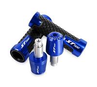 7/8'' Anti-Slip Grip Hand Motorcycle Handlebar Handle Bar Grips End Plugs For HONDA ST1100 1996 1997 1998 1999 2000 2001 2002 7/8 Inch 22mm(A-BULE)