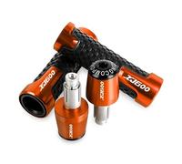 7/8'' Anti-Slip Grip Hand Motorcycle Handlebar Handle Bar Grips End Plugs For YAMAHA XJ600 XJ 600 1984-1988 1989 1990 1991 1992(B-ORANGE)