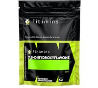 7,8-DHF (Dihydroxyflavone) 25mg Nootropic Supplement | 60 Vegan Capsules, 2 Month Supply | for Memory & Learning Boosting, Protects Cognitive Health, Antioxidant Properties | Fitimins