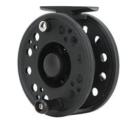 7/8 Fly Fishing Reel Prec Machining Plastic Fly Reel for Streams Rivers Lakes Black 7/8 Fly Fishing Reel7/8 Fly ReelFly Fishing ReelFly ReelFly Fishing WheelPlastic Fly Reel the