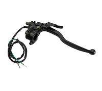 7/8 "Handle Parking Brake Lever ， Master Brake Front Motorcycle Aluminum Handlebar Clutch Brake Lever with Perch for ATV Quad