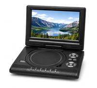 7.8" HD Portable DVD/EVD Player, Large Screen 270° Swivel & 180° Flip Rechargeable & Compatible with DVD/CD/USB/SD, Perfect for Home & Travel (black)