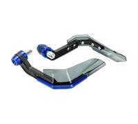 7/8-inch 22mm Handlebar Motorcycle Handguard Shield Universal Windproof Protector Modification Protective Gear Hand Guard Handbrush Handlebar Protector Guards(Blue)
