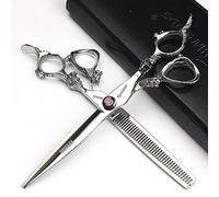 7/8-inch Personalized Scissors Salon Hairstyle Scissors Stainless Steel Hair Styling Tools