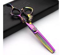 7/8-inch Personalized Scissors Salon Hairstyle Scissors Stainless Steel Hair Styling Tools