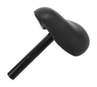 7/8 Inch Seatpost Sponge Bike Seat with Black | Integrated Saddle Tube, Ergonomic Curved Shape, Stainless Steel Build, for Bikes and Run Bikes