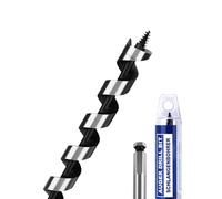 7/8 inch X 18 inch Auger Bit for Wood, 22x460mm Hex Long Auger Drill Bit for Wood,Ship, Composite Materials, Drywall and DIY Projects
