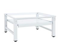 (7.8 kg) vidaXL Washing Machine Pedestal Stand Holder Raiser Dryer Pedestal Stand White
