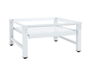(7.8 kg) vidaXL Washing Machine Pedestal Stand Holder Raiser Dryer Pedestal Stand White