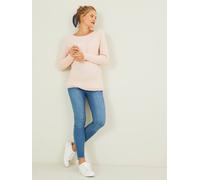 7/8 Maternity Slim Fit Jeans with Tears light denim blue