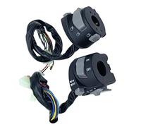 7/8'' Motorcycle Handlebar Control Switch Universal Headlight Warning Light Turn Signal Horn Start Kill Switches Button Handlebar Switch