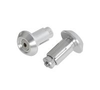 7/8" Motorcycle Handlebar End Plugs Aluminum For YAM&AHA For K&AWAS&AKI For SU&ZUKI For Du&cati For Hus&qvarna For Sherco For G&ASGAS(Silver)